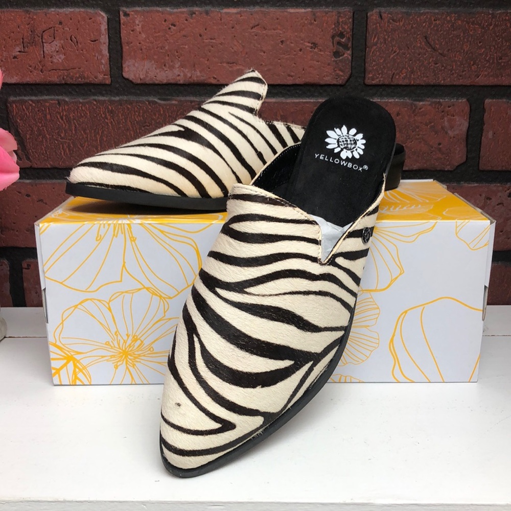 New in Box Yellow Box zebra mule